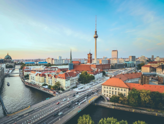 Berlin city view representing NICK Digital Agency's European reach
