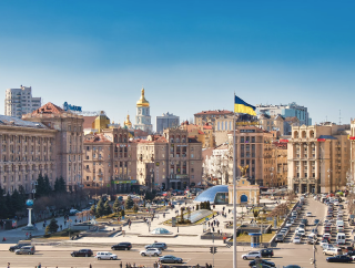 Kyiv city view representing NICK Digital Agency's distributed operating base