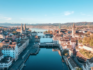 Zurich city view representing NICK Digital Agency's strategic business footprint